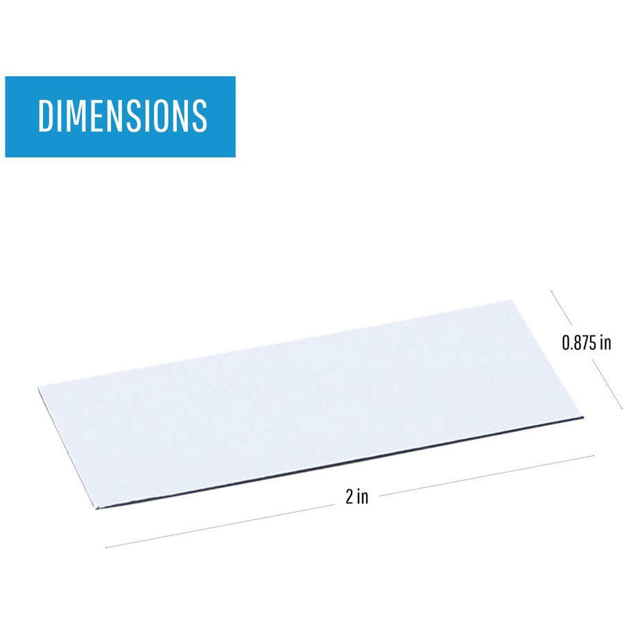 MasterVision 2" Magnetic Dry Erase Strips