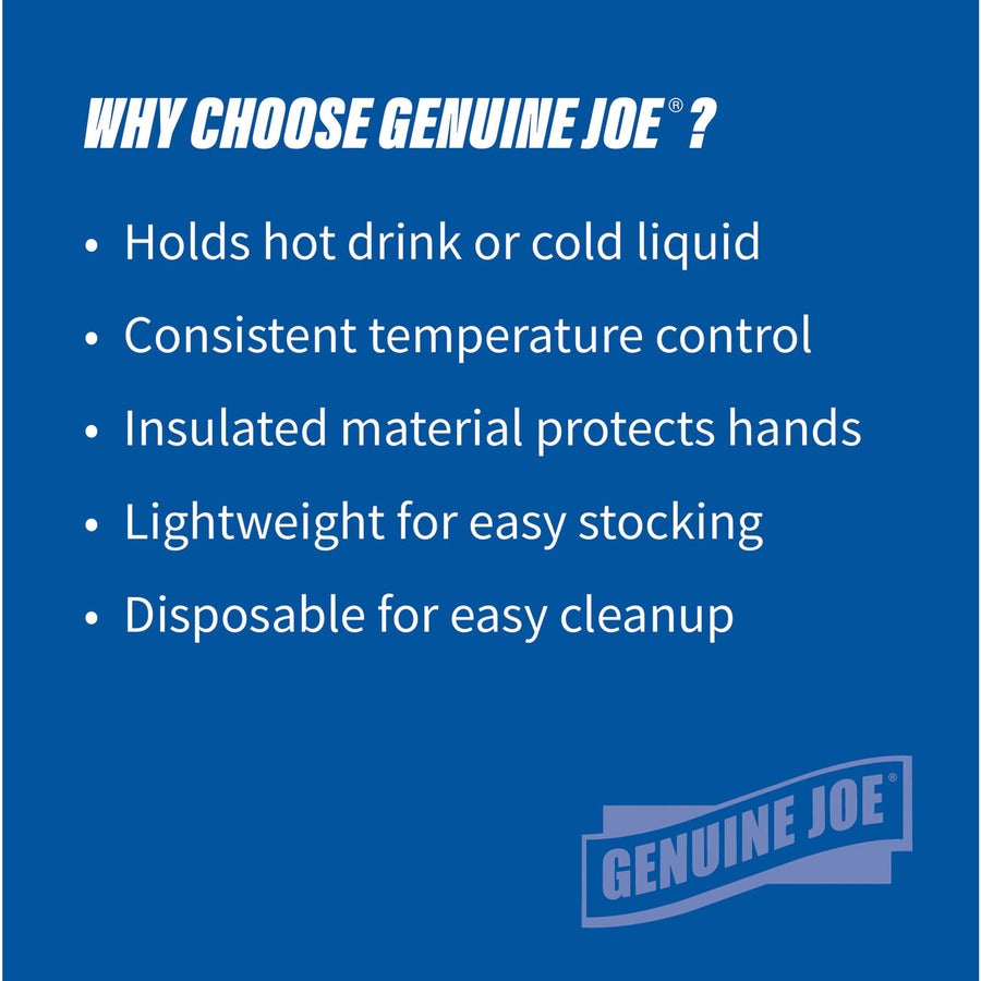 Genuine Joe 20 oz Foam Cups