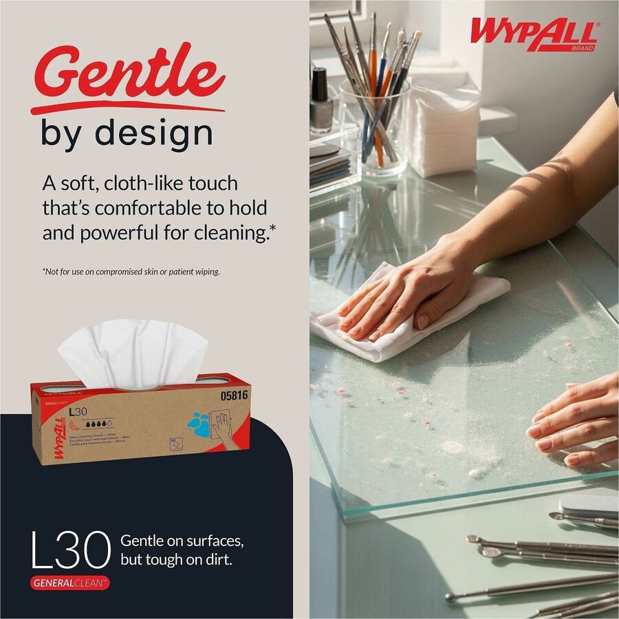 Wypall General Clean L30 Heavy Cleaning Towels