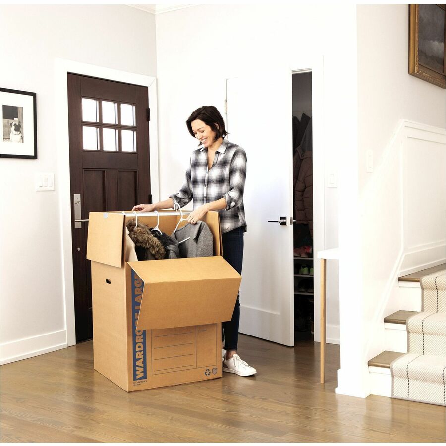 Bankers Box SmoothMove Wardrobe Box, Large