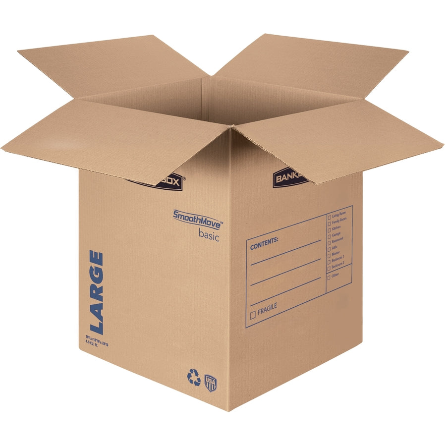 Bankers Box SmoothMove Basic Large Moving Boxes