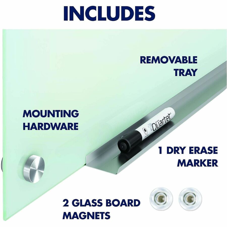 Quartet Infinity Glass Dry-Erase Whiteboard