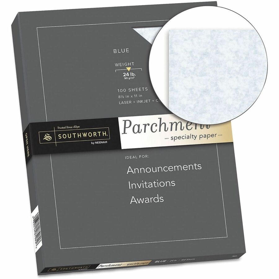 Southworth Parchment Specialty Paper - Blue