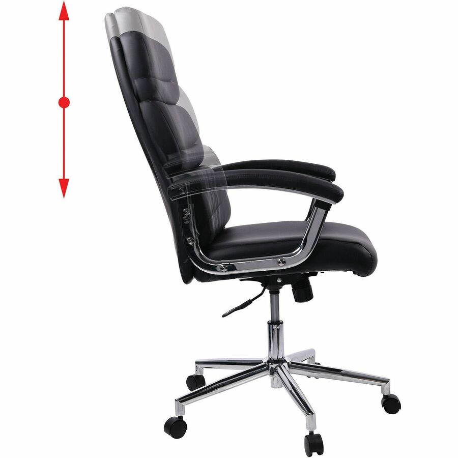 Lorell Vuelo Modern Bonded-Leather Office Chairs