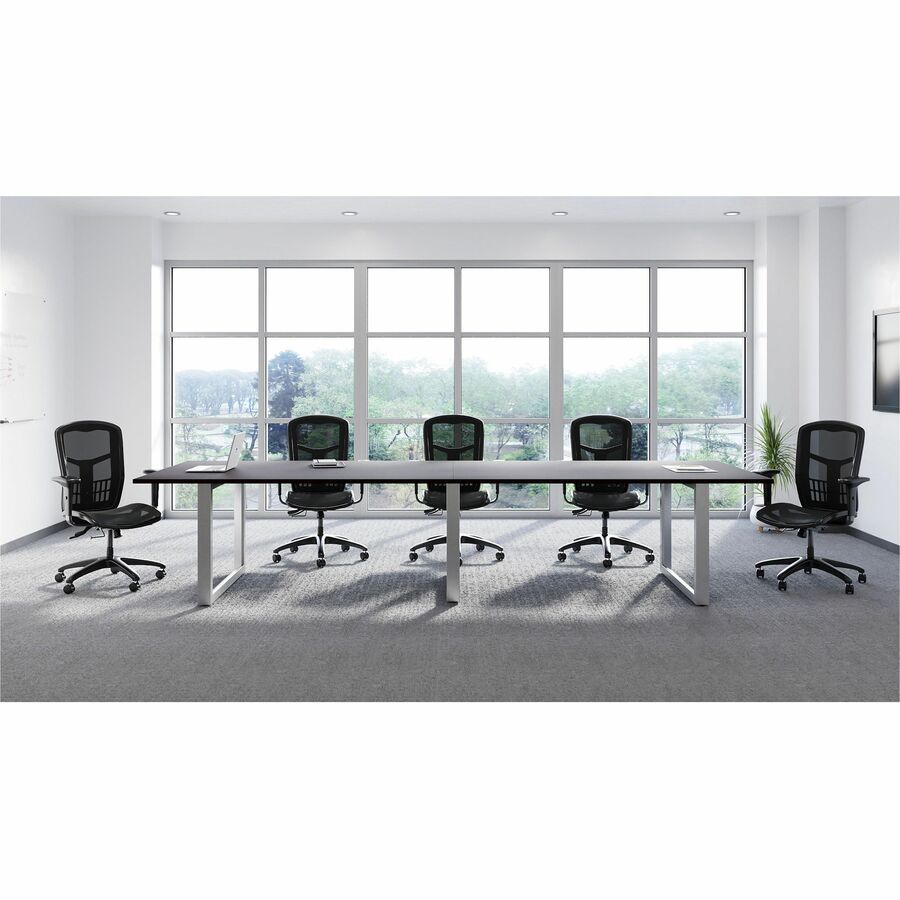 Lorell Executive Mesh High-Back Swivel Office Chair