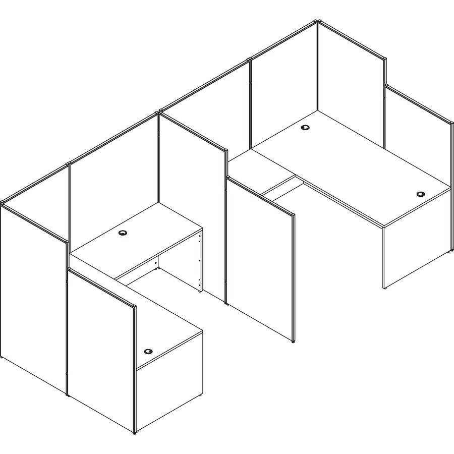 Lorell Panel System Partition Fabric Panel