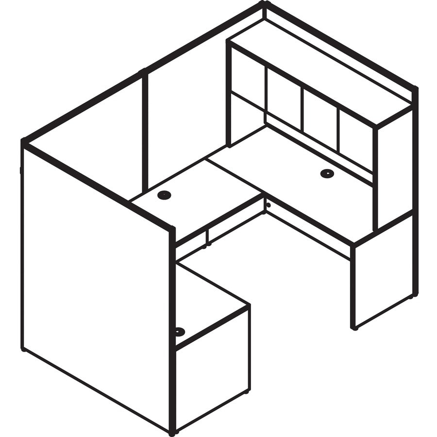 Lorell Panel System Partition Fabric Panel