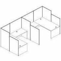 Lorell 90-Degree Panel Connectors