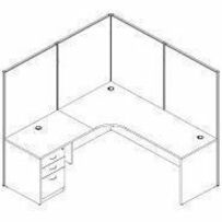 Lorell 90-Degree Panel Connectors