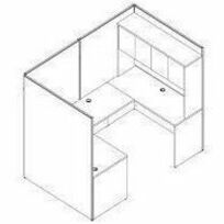 Lorell 90-Degree Panel Connectors