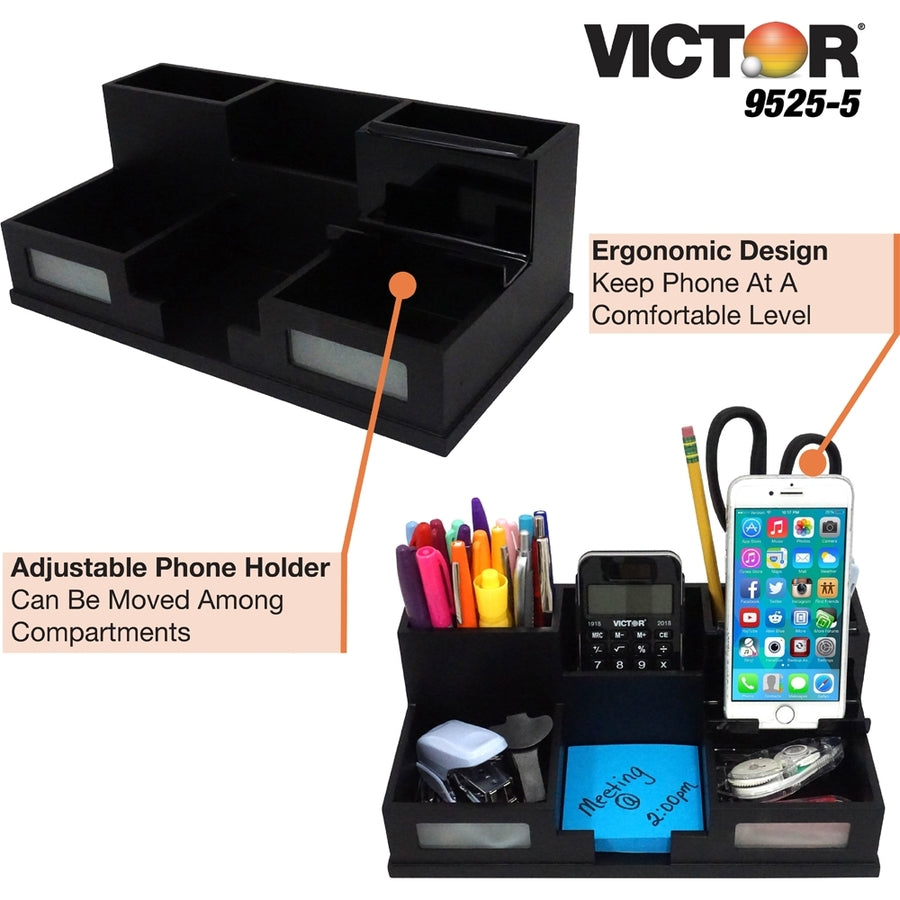 Victor Phone Holder Desk Organizer