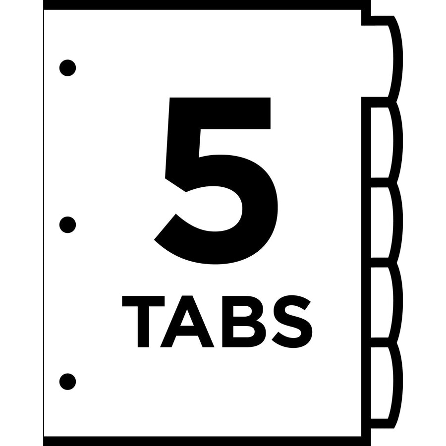 Avery® Big Tab Write & Erase Dividers
