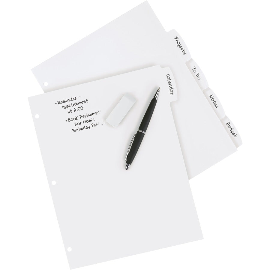 Avery® Big Tab Write & Erase Dividers