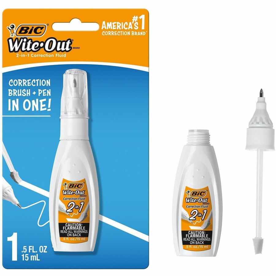Wite-Out Wite Out 2-in1 Correction Fluid