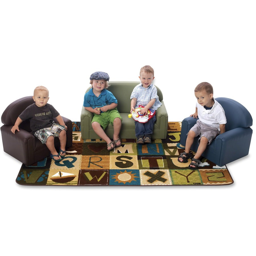 Carpets for Kids® KIDSoft™ Toddler Alpha Blocks Nature Rug