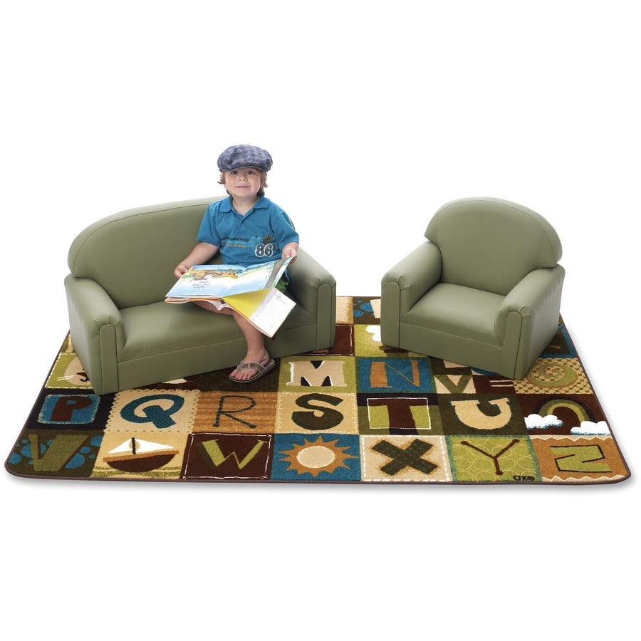 Carpets for Kids® KIDSoft™ Toddler Alpha Blocks Nature Rug