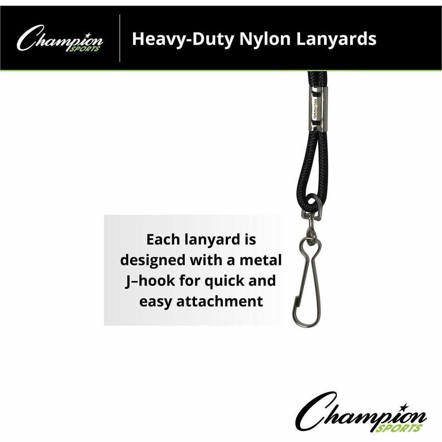 Champion Sports Heavy-duty Nylon Lanyard