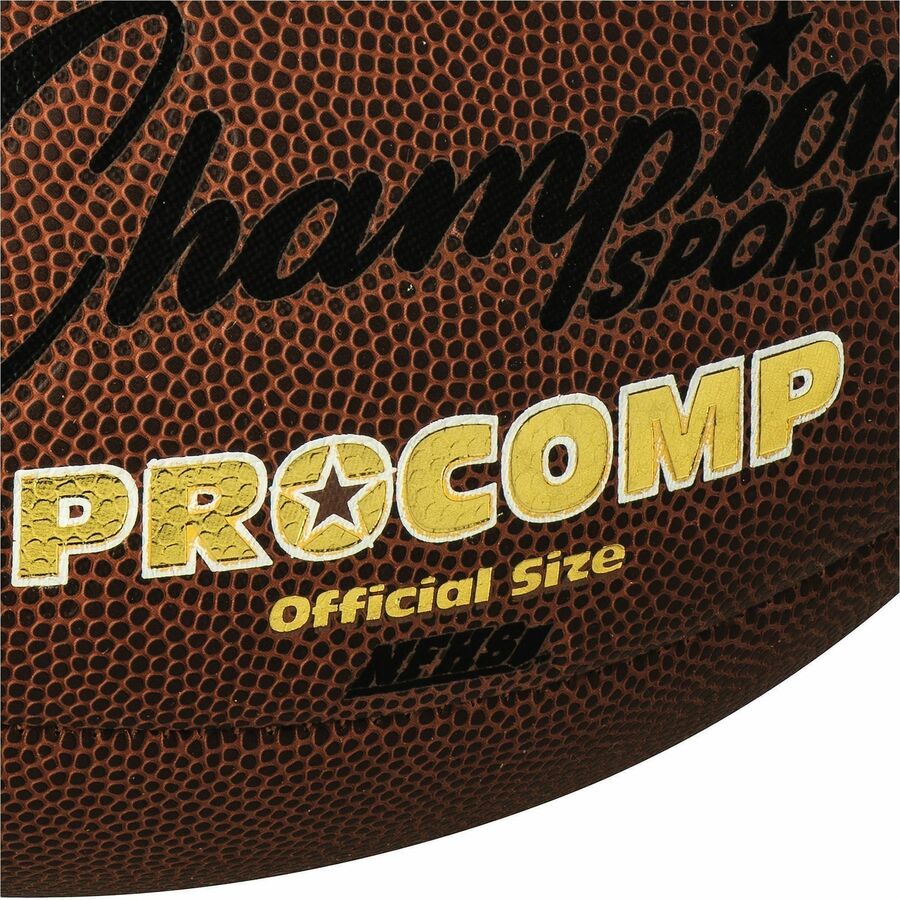 Champion Sports Official Size Pro Composition Football