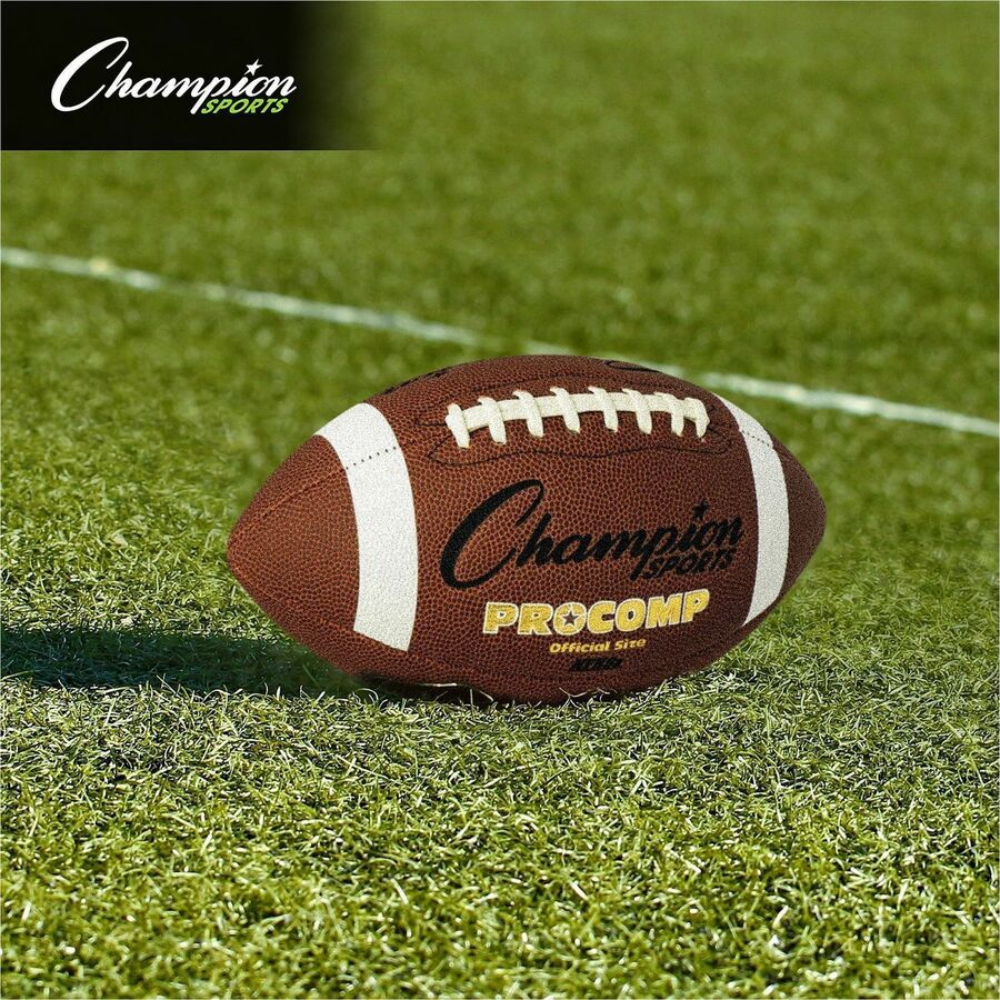 Champion Sports Official Size Pro Composition Football
