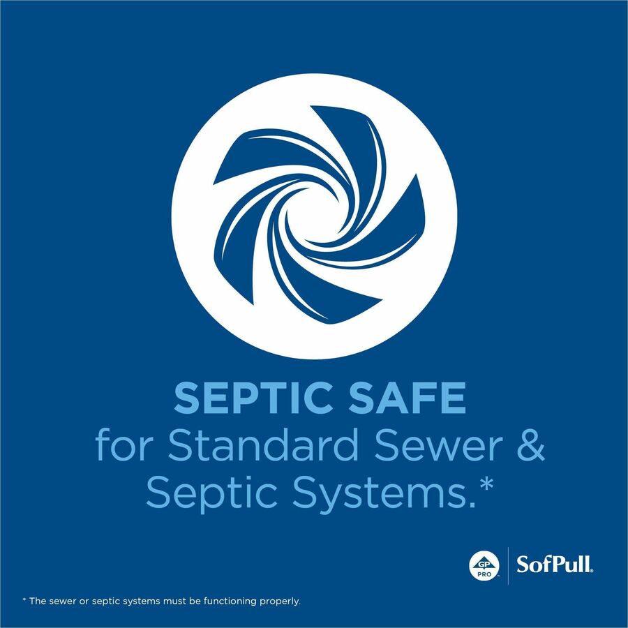 SofPull Centerpull Mini Toilet Paper