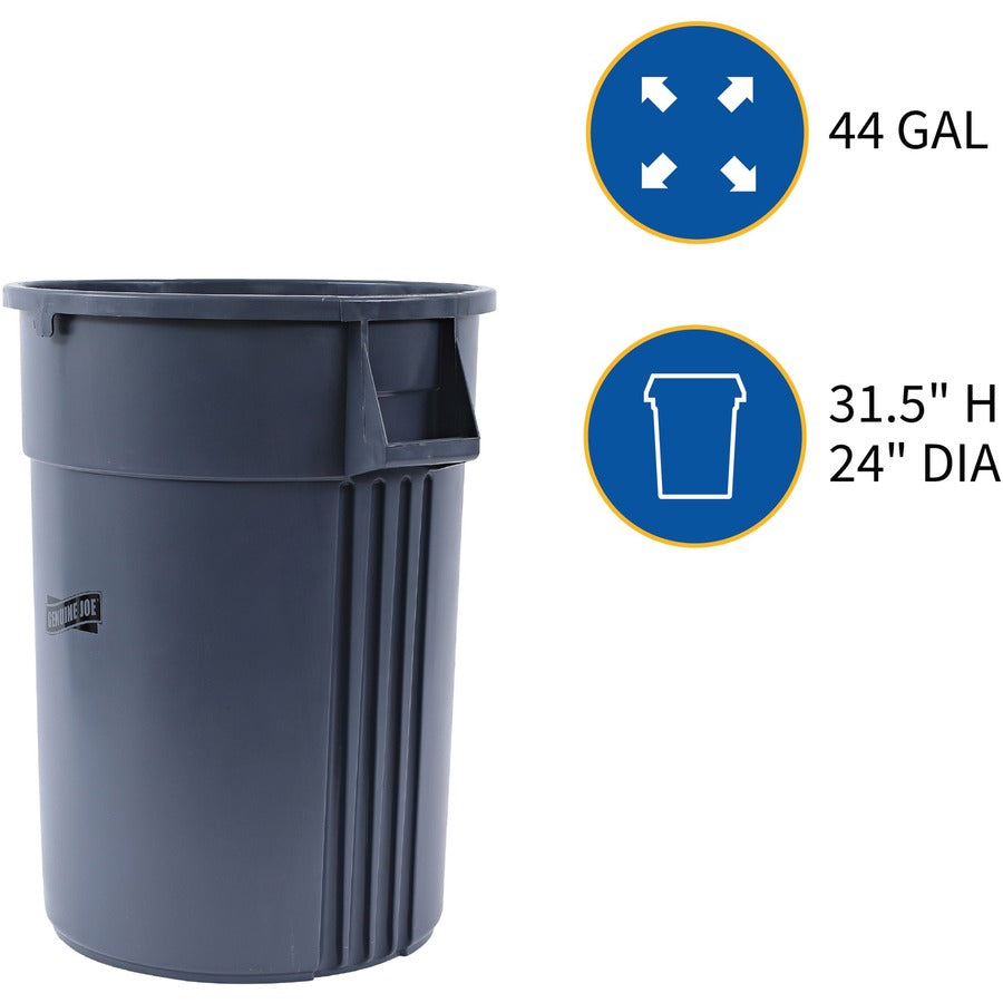 Genuine Joe 44-gallon Heavy-duty Trash Container