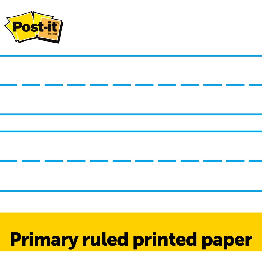 Post-it® Tabletop Easel Pad with Primary Lines