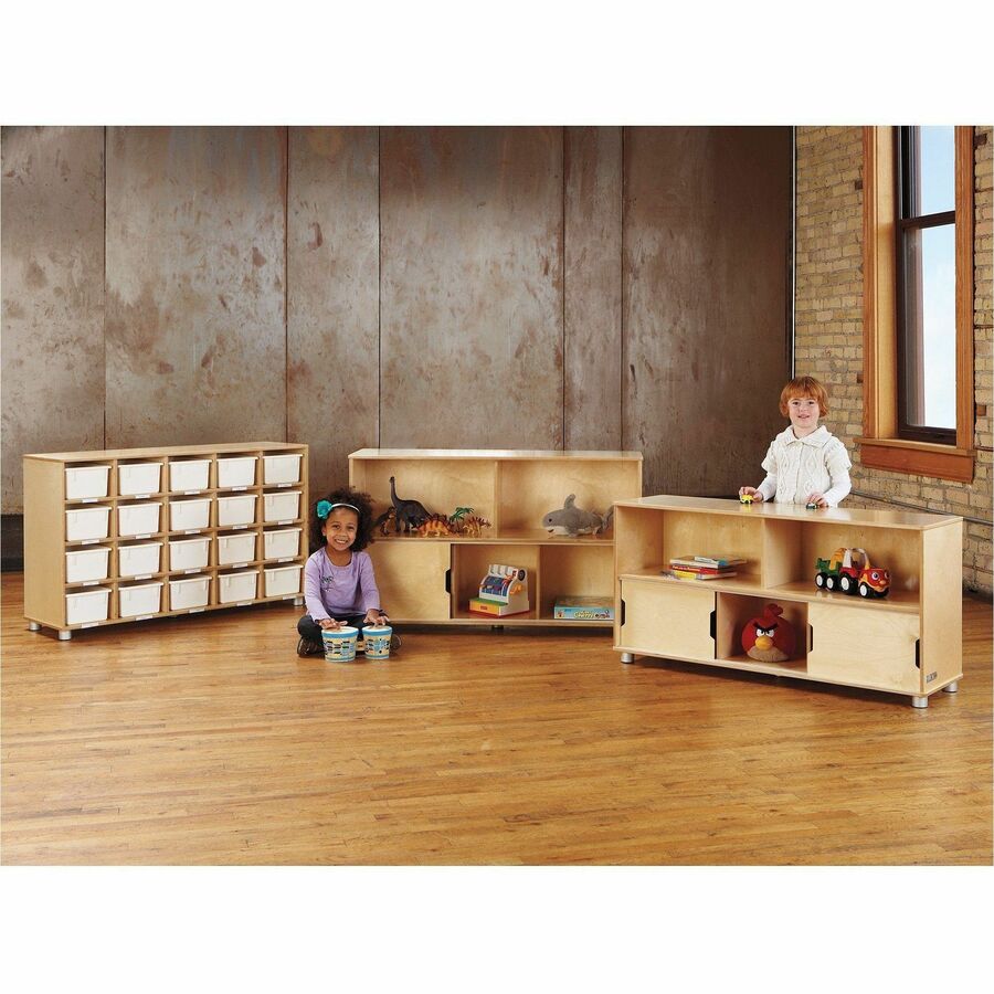 Jonti-Craft TrueModern 20-cubbie Shelf Unit