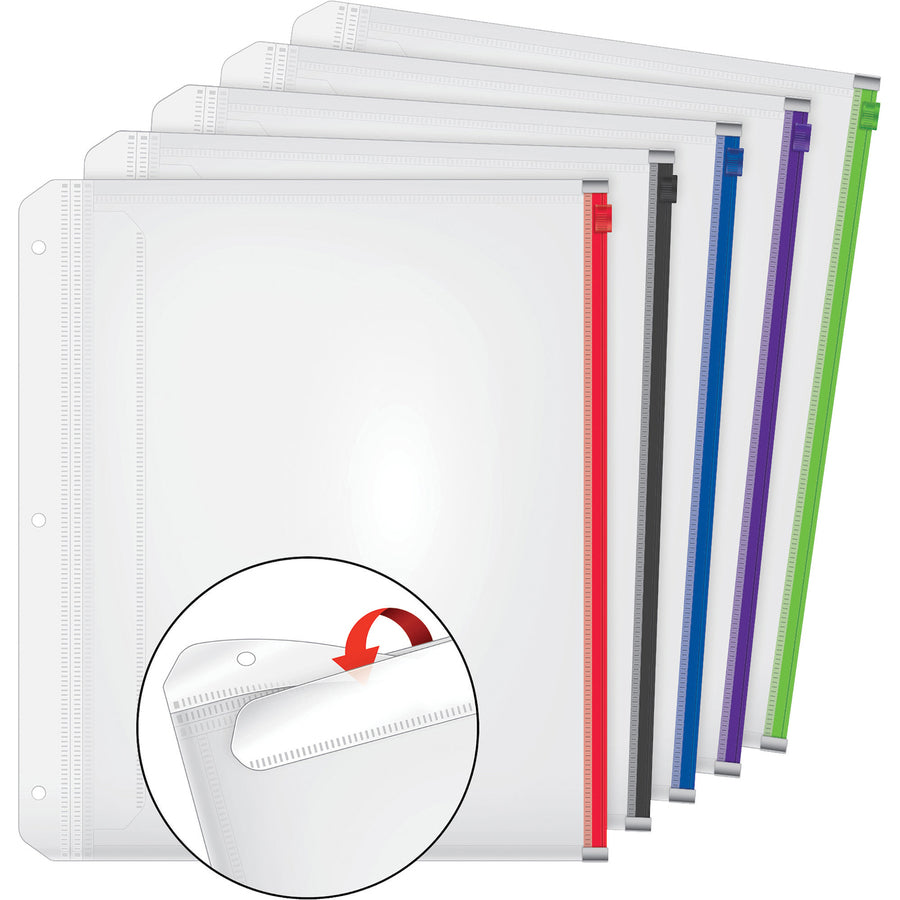 Cardinal® Zipper Binder Pockets