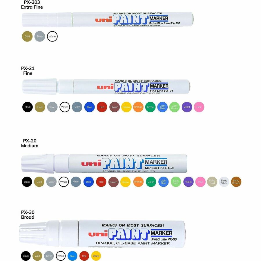 uni® uni-Paint PX-20 Oil-Based Paint Marker