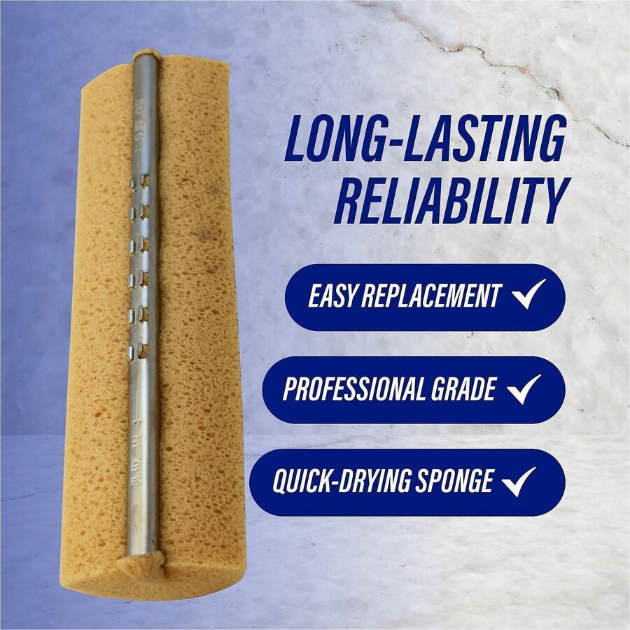 Genuine Joe Roller Sponge Mop Refill