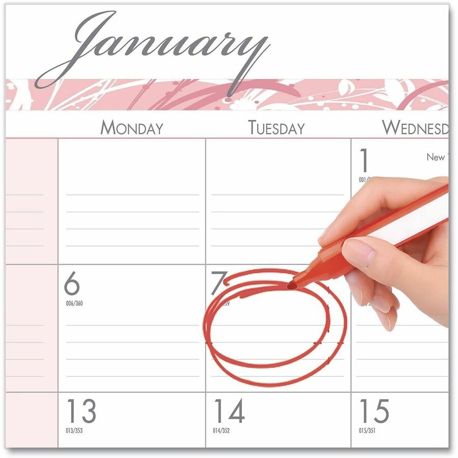 House of Doolittle Breast Cancer Awareness Desk Pad