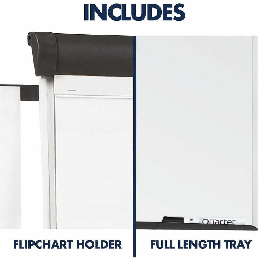 Quartet Compass Nano-Clean Magnetic Mobile Presentation Easel