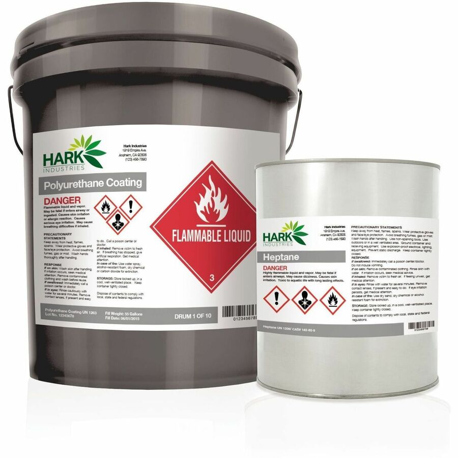 Avery UltraDuty GHS Chemical Labels