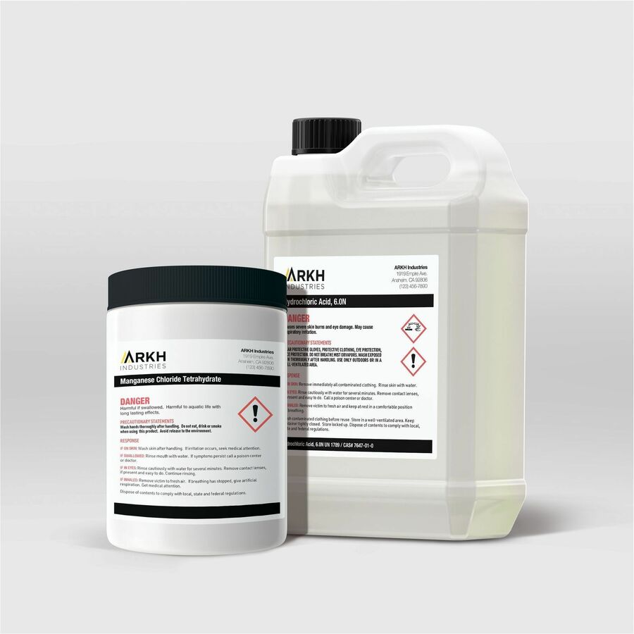 Avery UltraDuty GHS Chemical Labels