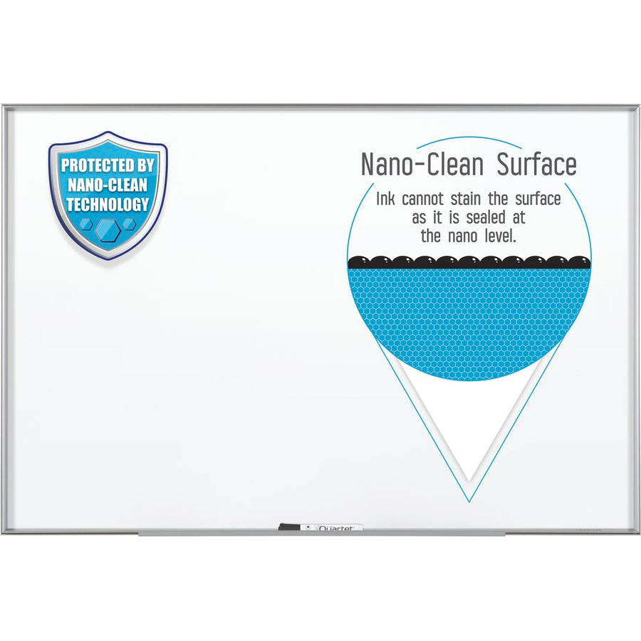 Quartet Fusion Nano-Clean Magnetic Dry-Erase Board