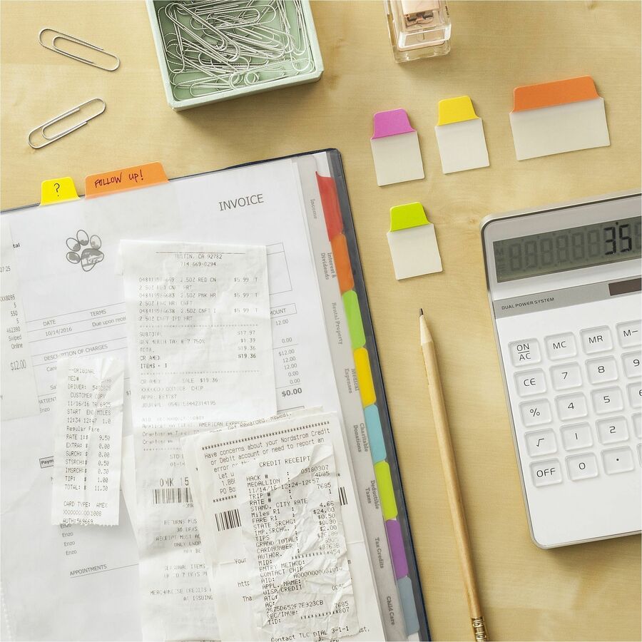 Avery Clear Easy View Durable Plastic Dividers