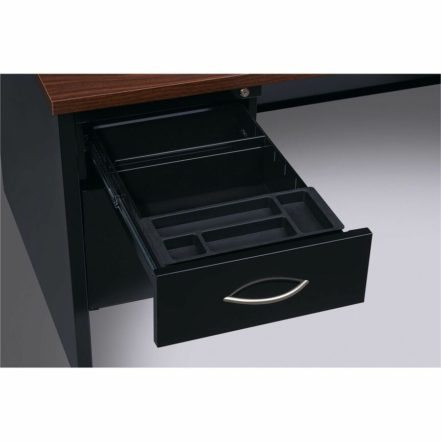 Lorell Fortress Modular Series Double-pedestal Credenza