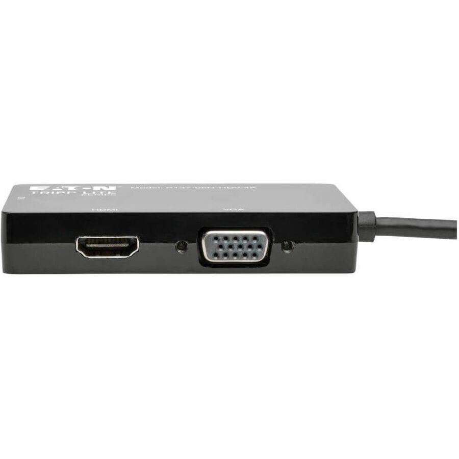 Tripp Lite series Mini DisplayPort 1.2 to VGA/DVI/HDMI All-in-One Converter Adapter, 4K x 2K HDMI