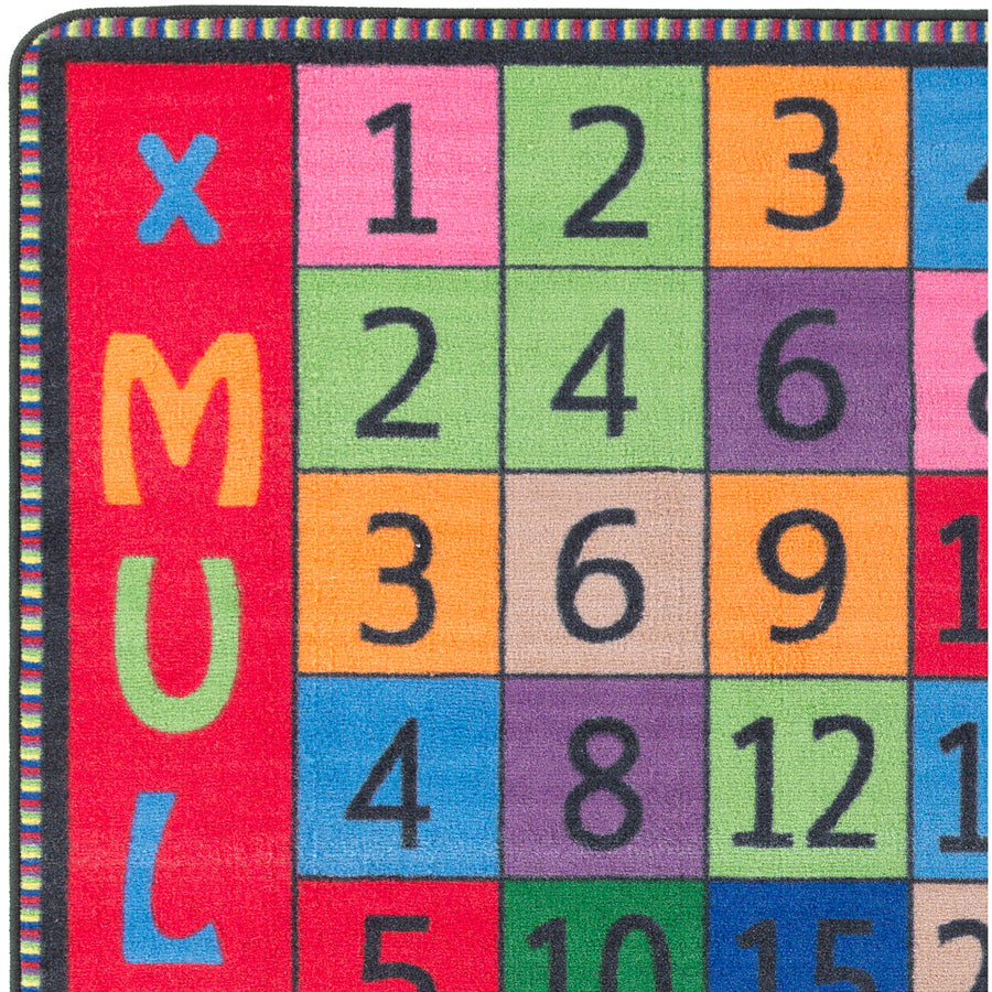 Flagship Carpets Math Collection Multiply/Divide Rug