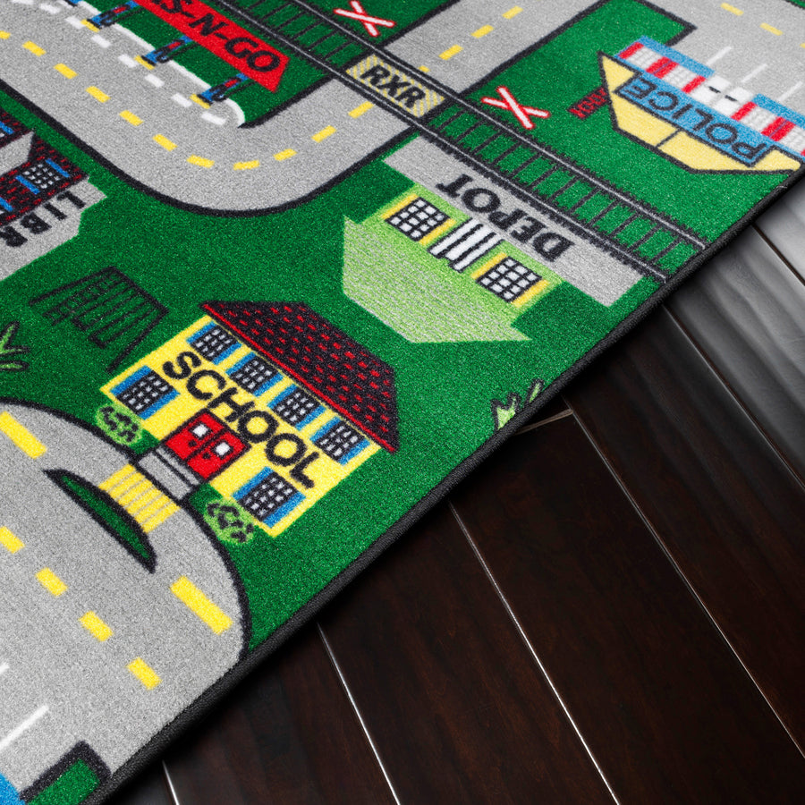 Flagship Carpets Places To Go Activity Rug