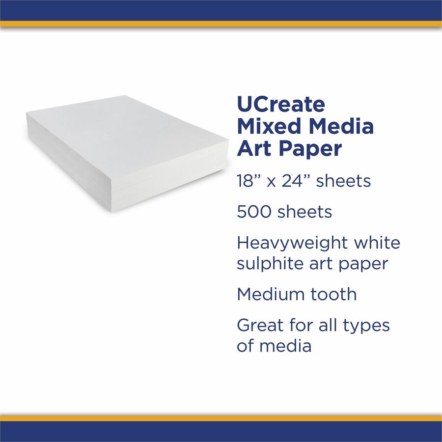 UCreate Art1st Mixed Media Art Paper