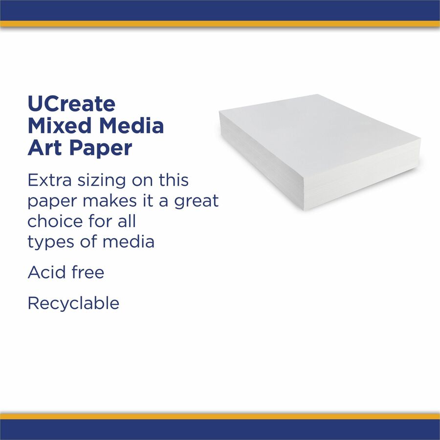 UCreate Art1st Mixed Media Art Paper