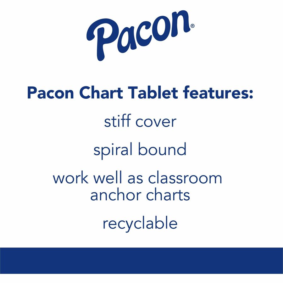 Pacon Ruled Picture Story Chart Tablet