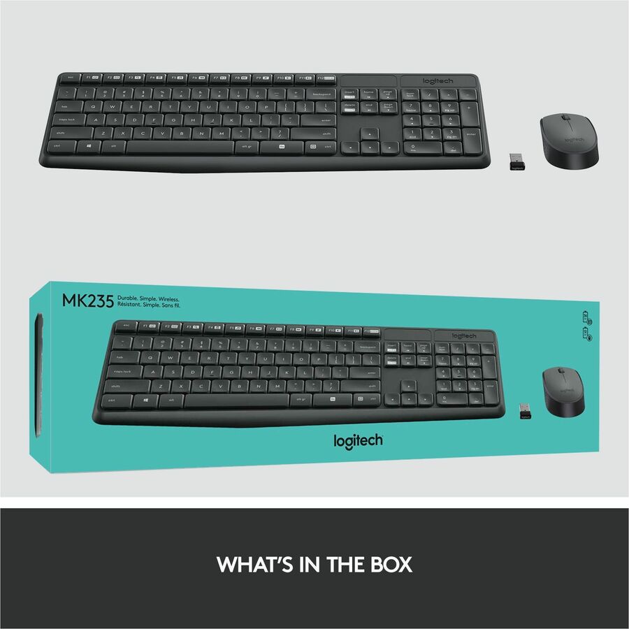 Logitech Wireless Keyboard and Mouse