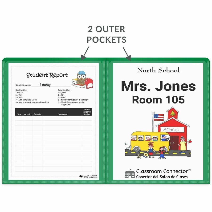 C-Line Classroom Connector Letter Report Cover