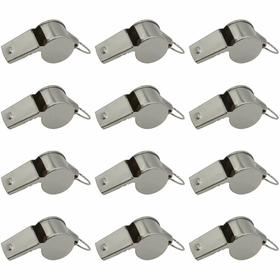 Champion Sports Medium Weight Metal Whistle