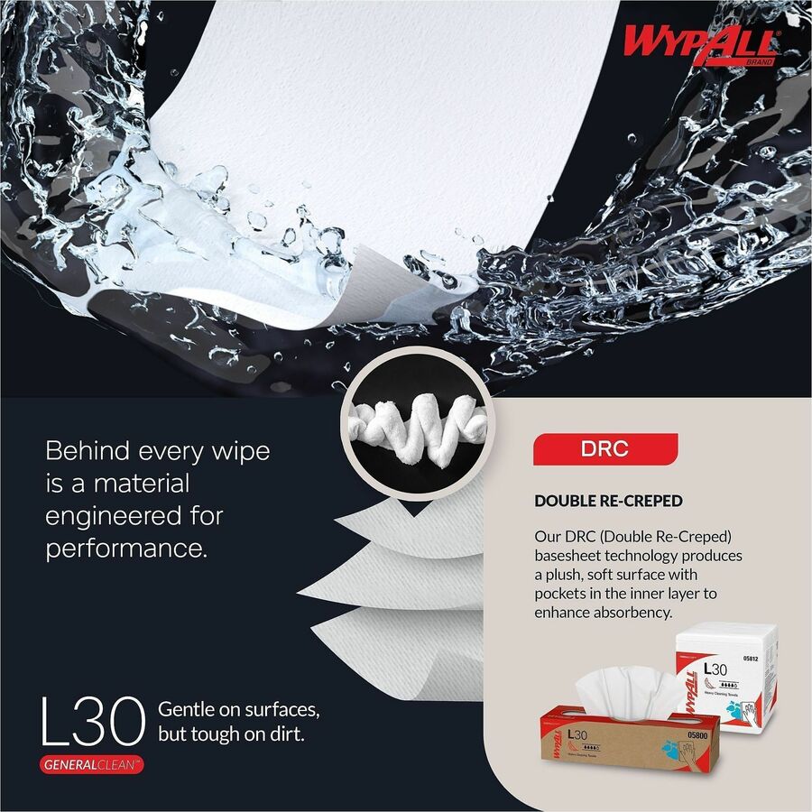 Wypall General Clean L30 Heavy Cleaning Towels