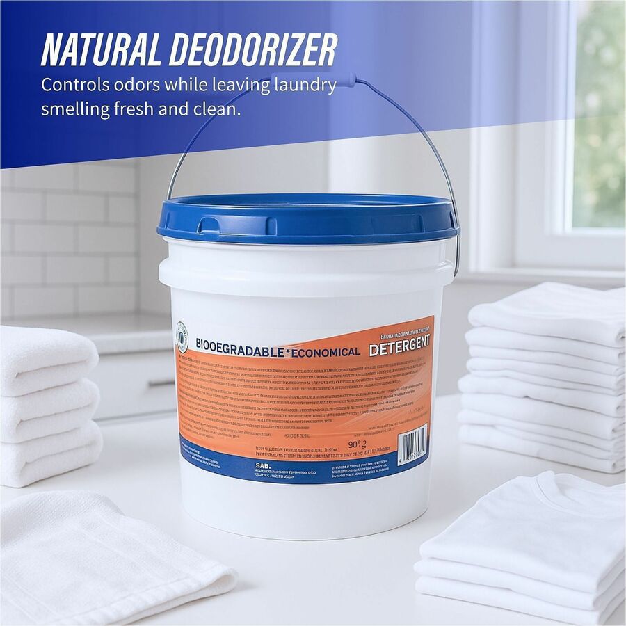 Genuine Joe Economical Powdered Laundry Detergent in Pail