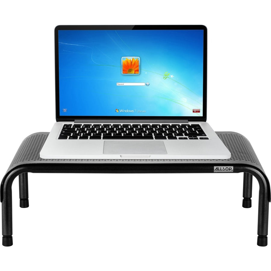 Allsop Metal Art Ergo 3 Adjustable Monitor Stand 15-Inch Wide Platform - (31630)