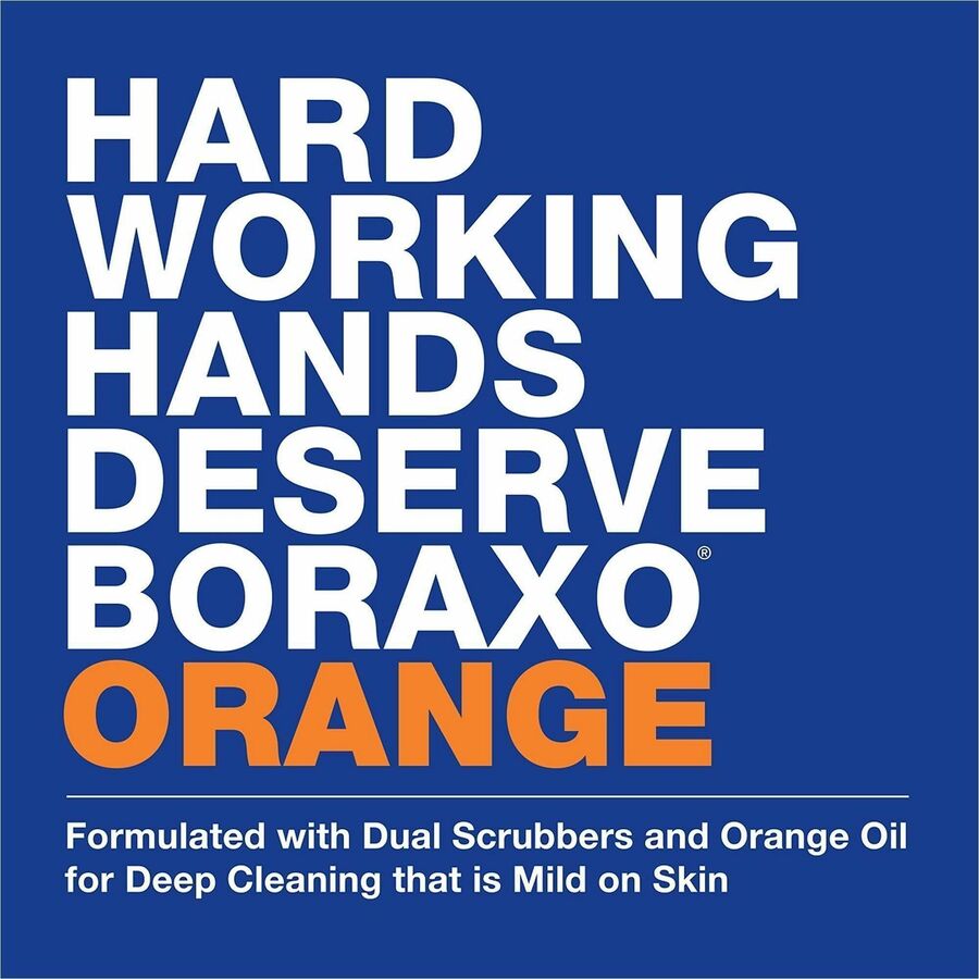 Boraxo 3L Orange Heavy-Duty Hand Cleaner with Scrubbers